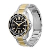 Thumbnail Image 2 of Armani Exchange Men's Black Wave Textured Dial Two Tone Stainless Steel Watch