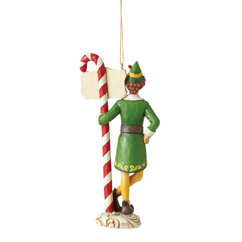 Main Image 2 of Buddy The Elf Candy Cane Hanging Decoration