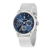 Thumbnail Image 0 of Maserati Epoca Men's Blue Chronograph Dial Stainless Steel Mesh Strap Watch