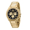 Thumbnail Image 0 of Maserati Stile Men's Black Chronograph Dial Gold Tone Bracelet Watch