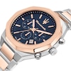 Thumbnail Image 5 of Maserati Stile Men's Blue Chronograph Dial Two Tone Stainless Steel Watch