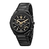 Thumbnail Image 1 of Maserati Stile Men's Patterned Black Chronograph Dial Black Bracelet Watch