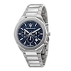 Thumbnail Image 0 of Maserati Stile Men's Blue Chronograph Dial Stainless Steel Bracelet Watch