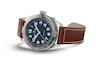 Thumbnail Image 4 of Hamilton Khaki Field Expedition Men's Blue Dial Brown Leather Strap Watch