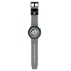 Thumbnail Image 1 of Swatch EASYTIPPAY! Grey Dial Grey Silicone Strap Watch