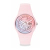 Thumbnail Image 0 of Swatch Fleetingly Pink Pay! Pink Dial Pink Silicone Strap Watch
