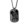Thumbnail Image 0 of Fossil Men's Disney Special Edition Black Stainless Steel Dog Tag Necklace