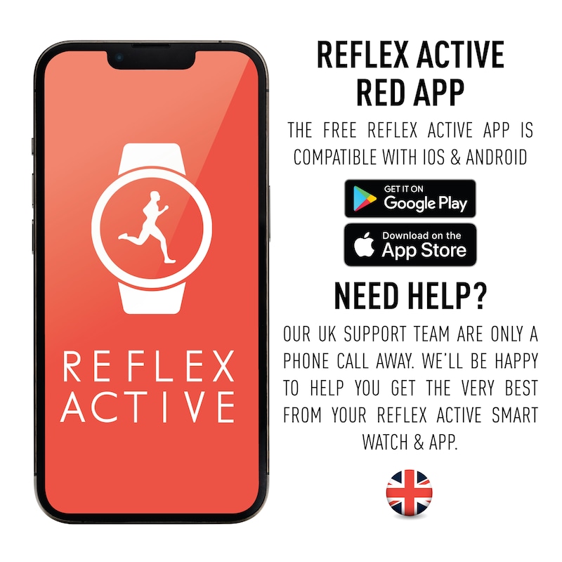 Reflex Active Ladies' Series 23 RGP Pink Strap Smart Watch