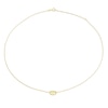 Thumbnail Image 2 of 9ct Yellow Gold Puff Mariner Link Necklace