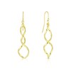 Thumbnail Image 1 of 9ct Yellow Gold Twist Drop Earrings