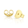 Thumbnail Image 1 of 9ct Yellow Gold Heart Shaped Cubic Zirconia Stud Earrings