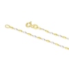 Thumbnail Image 2 of 9ct Two Tone Gold Twisted Chain Necklet
