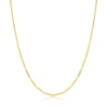 Thumbnail Image 1 of 9ct Yellow Gold Diamond Cut Mirror Necklace