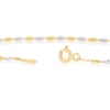 Thumbnail Image 3 of 9ct Two Colour Gold Twisted Chain Bracelet