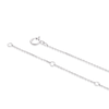 Thumbnail Image 2 of Sterling Silver 0.20ct Diamond Bar Pendant Necklace