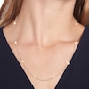 Thumbnail Image 3 of Tommy Hilfiger Ladies' Carnation Gold Plated Orb Necklace