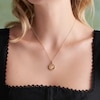 Thumbnail Image 3 of Olivia Burton Celestial Sun Ladies' Gold Tone Moon Disc Pendant Necklace