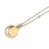 Thumbnail Image 5 of Olivia Burton Celestial Sun Ladies' Gold Tone Moon Disc Pendant Necklace