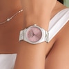 Thumbnail Image 3 of Olivia Burton Bejewelled Stainless Steel Bracelet Watch