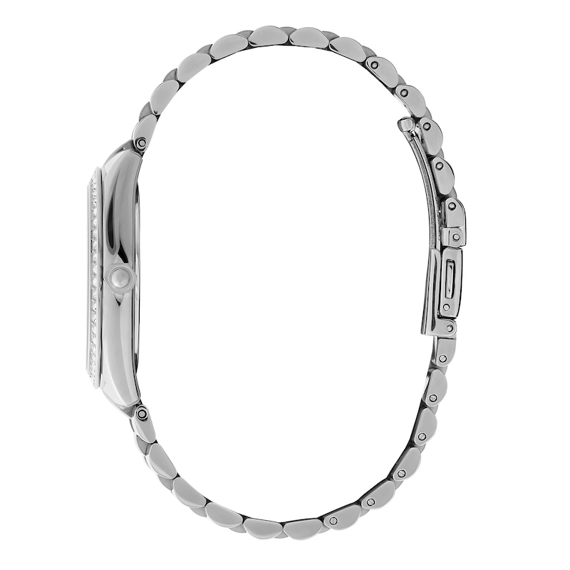 Main Image 4 of Olivia Burton Bejewelled Stainless Steel Bracelet Watch