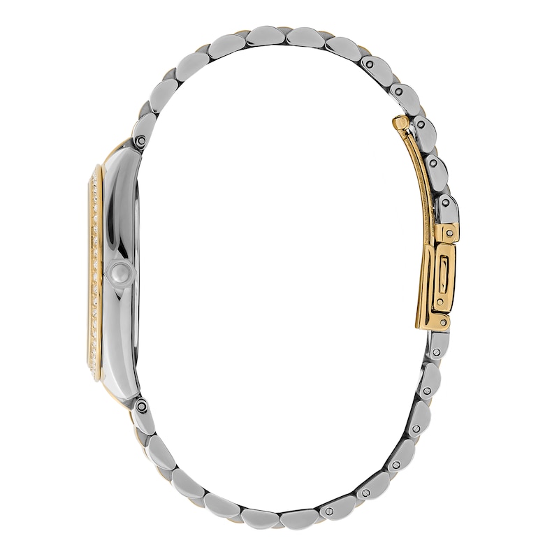 Main Image 4 of Olivia Burton Bejewelled Gold Tone Stainless Steel Bracelet Watch