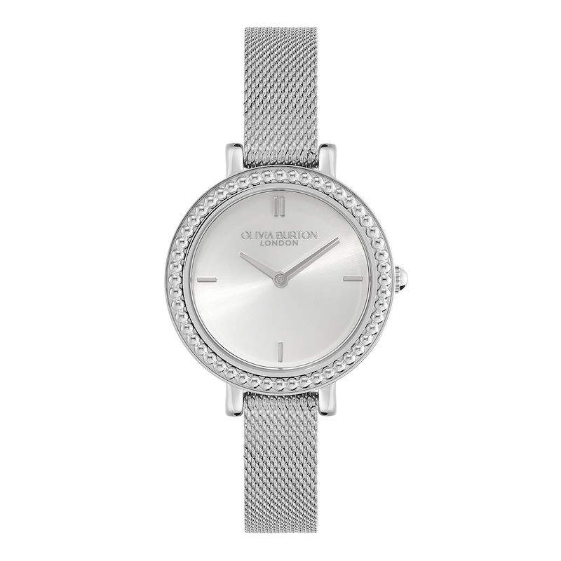 Main Image 1 of Olivia Burton Vintage Beaded Stainless Steel Mesh Watch