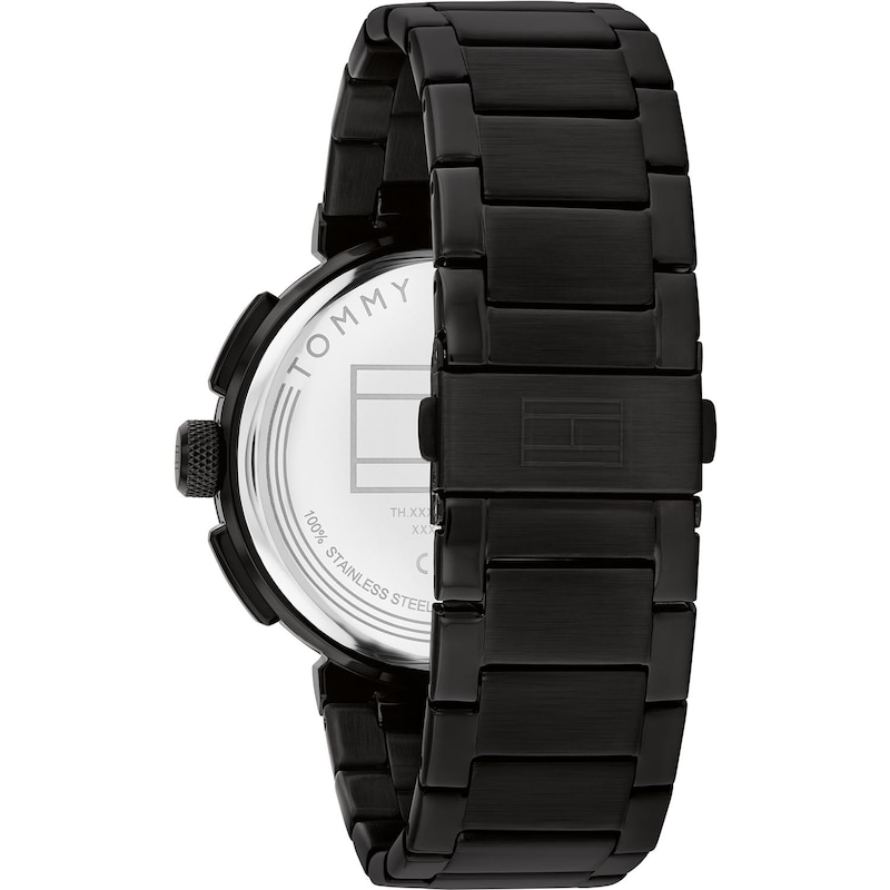 Main Image 3 of Tommy Hilfiger Men's Black Ion Plated Bracelet Watch