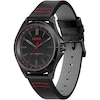 Thumbnail Image 1 of HUGO #COMPLETE Men's Black Leather Strap Watch