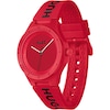 Thumbnail Image 1 of HUGO #LIT Men's Red Dial Red Silicone Watch