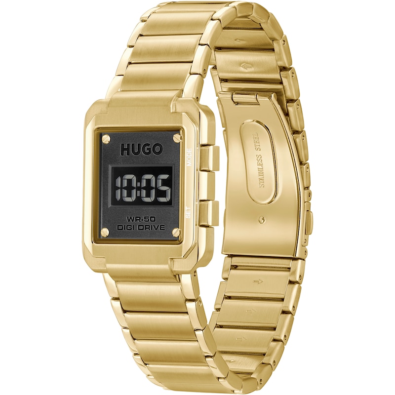 Main Image 2 of HUGO #THRIVE Men's Light Gold Tone Digital Watch