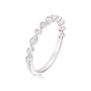 Thumbnail Image 2 of Emmy London 18ct White Gold 0.10ct Diamond Multi Shape Ring