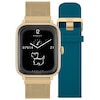 Thumbnail Image 0 of Radley Series 20 Gold Mesh & Blue Silicone Strap Smart Watch