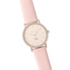 Thumbnail Image 2 of Radley Ladies' Pink Leather Strap Watch & Rose Gold Tone Bracelet Set