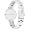 Thumbnail Image 2 of Calvin Klein Ladies' Black Dial Two Tone Stainless Steel Bracelet Watch