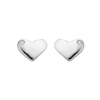 Thumbnail Image 0 of Hot Diamonds Sterling Silver Bold Heart Stud Earrings