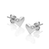 Thumbnail Image 1 of Hot Diamonds Sterling Silver Bold Heart Stud Earrings