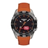 Thumbnail Image 1 of T-Touch Connect Orange Silicone Strap Digital Smart Watch