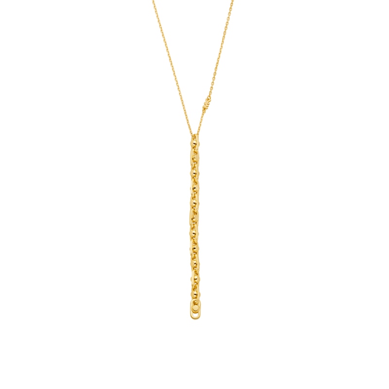 Main Image 1 of Michael Kors Ladies' Astor Link 14ct Gold Plated Lariat Necklace