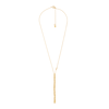 Thumbnail Image 2 of Michael Kors Ladies' Astor Link 14ct Gold Plated Lariat Necklace