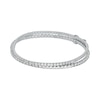 Thumbnail Image 1 of Michael Kors Ladies' Kors Brilliance  Rhodium Plated Double Bracelet