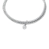 Thumbnail Image 2 of Michael Kors Ladies' Kors Brilliance  Rhodium Plated Double Bracelet