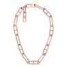 Thumbnail Image 4 of Fossil Heritage Ladies' D-Link Rose Gold Tone Chain Necklace