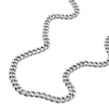 Thumbnail Image 3 of Fossil Harlow Men's Linear Texture Chain Stainless Steel Necklace