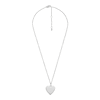 Thumbnail Image 4 of Fossil Drew Ladies' Stainless Steel Heart Pendant Necklace