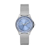 Thumbnail Image 1 of Armani Exchange Ladies' Blue Dial Stainless Steel Mesh Strap Watch