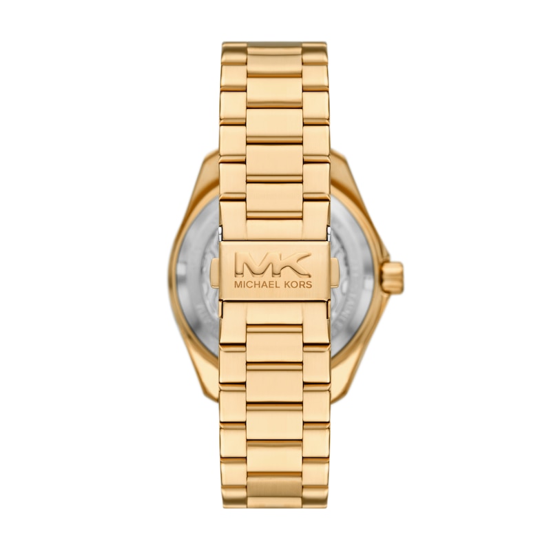 Main Image 3 of Michael Kors Maritime Men's Green Dial Gold Tone Stainless Steel Watch