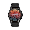 Thumbnail Image 1 of Diesel Framed Men's Chronograph Ombre Dial Black Leather Strap Watch