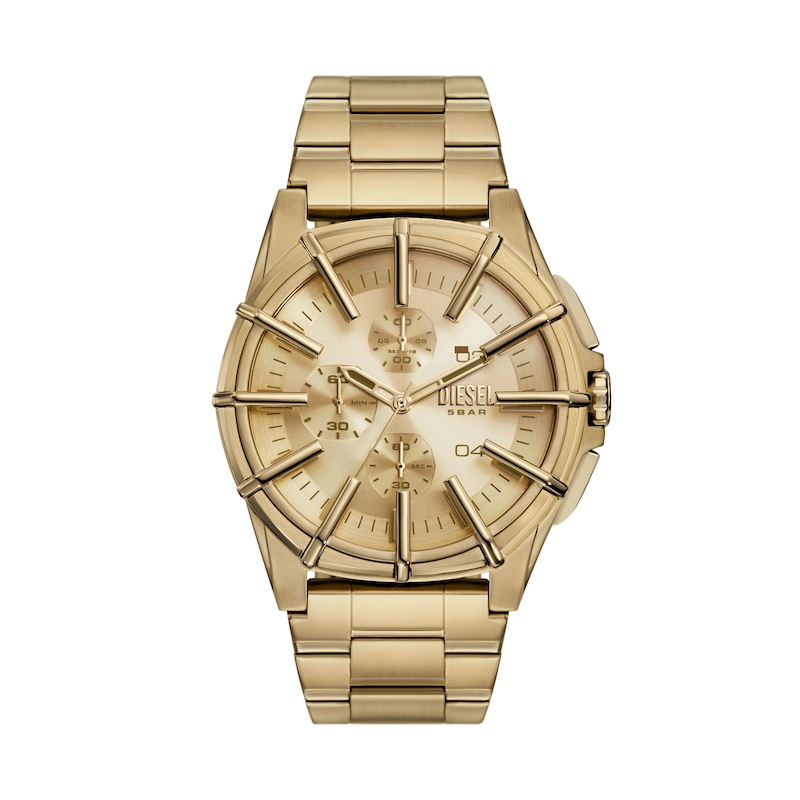 Main Image 1 of Diesel Framed Men's Chronograph Gold Tone Stainless Steel Watch