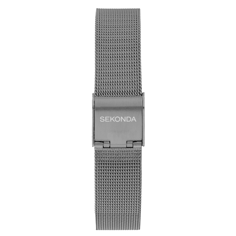 Sekonda Ava Ladies' Grey Dial Stainless Steel Mesh Strap Watch