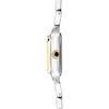 Thumbnail Image 5 of Sekonda Monica Maxi Ladies’ White Rectangular Dial Two Tone Bracelet Watch